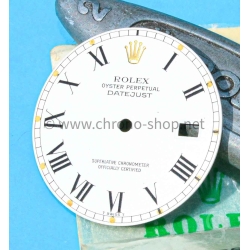 ROLEX DATEJUST CADRAN BUCKLEY CHIFFRES ROMAINS BLANC 16013,16018 cal 3035,3135 VINTAGE MONTRES ROLEX DATEJUST