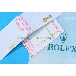 Rolex Submariner Date 16803,16808 Set aiguilles or jaune tritium couleur jaune calibre 3035