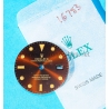 ROLEX RARE CADRAN PATINE COGNAC MONTRES GMT MASTER 16753, 16758 OEIL DU TIGRE EYE OF TIGER cal 3075,3175