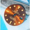 ROLEX RARE CADRAN PATINE COGNAC MONTRES GMT MASTER 16753, 16758 OEIL DU TIGRE EYE OF TIGER cal 3075,3175