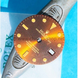 ROLEX RARE CADRAN PATINE COGNAC MONTRES GMT MASTER 16753, 16758 OEIL DU TIGRE EYE OF TIGER cal 3075,3175