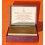 RARE 40 / 50's VINTAGE ROLEX TUDOR OYSTERDATE PRINCE "BIG ROSE" LOGO WOODEN BOX BORDEAUX COLOR