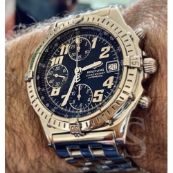 BREITLING VINTAGE TACHYMETER BLUE DISC BEZEL Ø30mm BREITLING CHRONOMAT VITESSE WATCHES B13048,B13047,B13050.1,13350