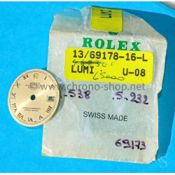Rolex Datejust 26mm watch dial part Lady Gold Champagne 6917,69173,69178 Gold Romans numerals Cal 2035,2135