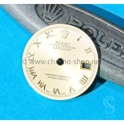 Rolex Datejust 26mm watch dial part Lady Gold Champagne 6917,69173,69178 Gold Romans numerals Cal 2035,2135