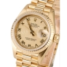 Rolex Datejust 26mm watch dial part Lady Gold Champagne 6917,69173,69178 Gold Romans numerals Cal 2035,2135