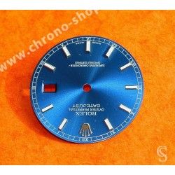 ROLEX ORIGINAL CADRAN BLEU NUIT INDEX BATONS MONTRES DATEJUST ref 116200,116234 CAL 3135