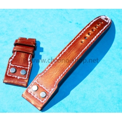 IWC Crusty neglected Rivets Brown Cordovan leather Big Pilot watches 5002,5004,5009,Timezoner,Perpetual Calendar