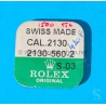 ROLEX 2135-560-2 CLAVETTE DE MASSE OSCILLANTE 0,135mm 2130-560-2 CALIBRE 2135 AUTOMATIQUE ref 2135 560 MONTRES DAMES DATEJUST