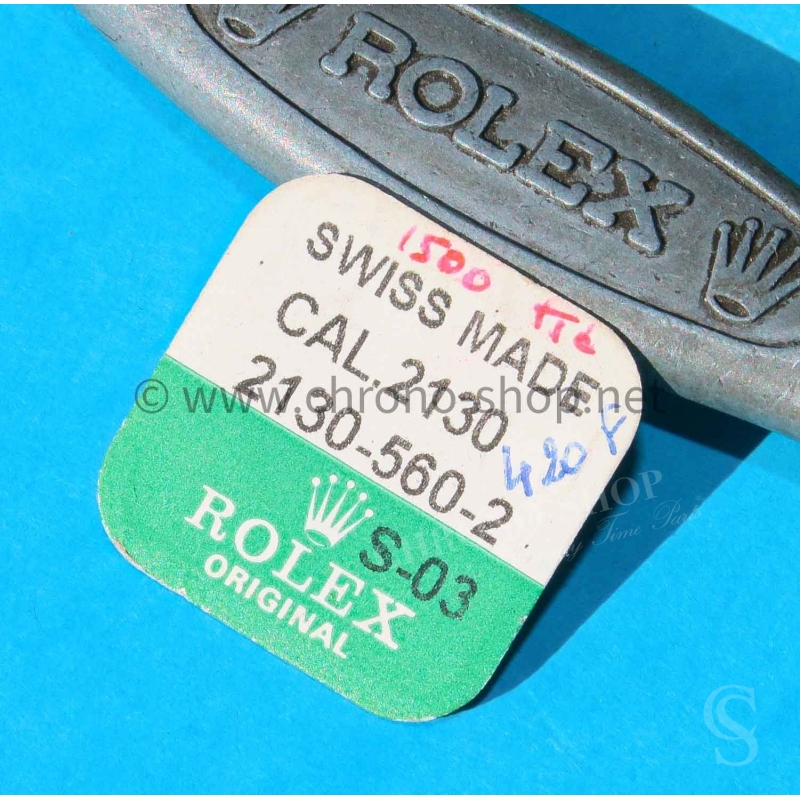 ROLEX 2135-560-2 CLAVETTE DE MASSE OSCILLANTE 0,135mm 2130-560-2 CALIBRE 2135 AUTOMATIQUE ref 2135 560 MONTRES DAMES DATEJUST