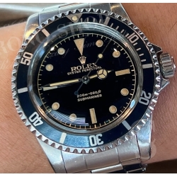 ROLEX AIGUILLES DOREES GILT TRITIUM MONTRES ROLEX SUBMARINER VINTAGE 5512,5513,5508 CAL 1570,1560,1520,1530