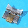 ROLEX 57 endlink RARE 60's TUTONE RIVETS RIVITS BAND PARTS ROLEX ZEPHYR 1002,1008 OYSTER PERPETUAL 6582,1501,1502,1508