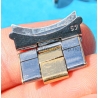ROLEX 57 endlink RARE 60's TUTONE RIVETS RIVITS BAND PARTS ROLEX ZEPHYR 1002,1008 OYSTER PERPETUAL 6582,1501,1502,1508