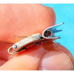 ROLEX 57 endlink RARE 60's TUTONE RIVETS RIVITS BAND PARTS ROLEX ZEPHYR 1002,1008 OYSTER PERPETUAL 6582,1501,1502,1508