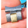 ROLEX 57 endlink RARE 60's TUTONE RIVETS RIVITS BAND PARTS ROLEX ZEPHYR 1002,1008 OYSTER PERPETUAL 6582,1501,1502,1508
