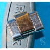ROLEX RARE 60's TUTONE RIVETS RIVITS 16mm LINK 7205 BRACELET ROLEX ZEPHYR 1002,6582,1008 OYSTER PERPETUAL 1501,1502,1508