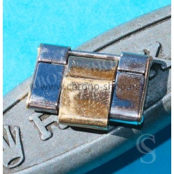 ROLEX RARE 60's TUTONE RIVETS RIVITS 16mm LINK 7205 BRACELET ROLEX ZEPHYR 1002,6582,1008 OYSTER PERPETUAL 1501,1502,1508