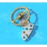 Rolex 6932,6929 fourniture horlogère montres Balancier Spiral Breguet complet Cal 1030,1035,1036 Ref 6929,6932 submariner 6538