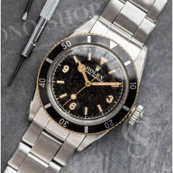 ROLEX 1954 RARE VINTAGE BRACELET 7206/65  MAILLONS RIVETS ACIER 20mm SUBMARINER 6200,6205,6204