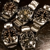 ROLEX 1954 RARE VINTAGE BRACELET 7206/65  MAILLONS RIVETS ACIER 20mm SUBMARINER 6200,6205,6204