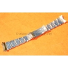 ROLEX 1954 RARE VINTAGE BRACELET 7206/65  MAILLONS RIVETS ACIER 20mm SUBMARINER 6200,6205,6204