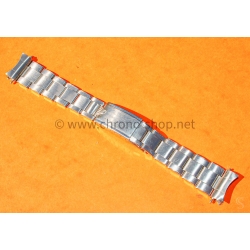 ROLEX 1954 RARE VINTAGE BRACELET 7206/65  MAILLONS RIVETS ACIER 20mm SUBMARINER 6200,6205,6204