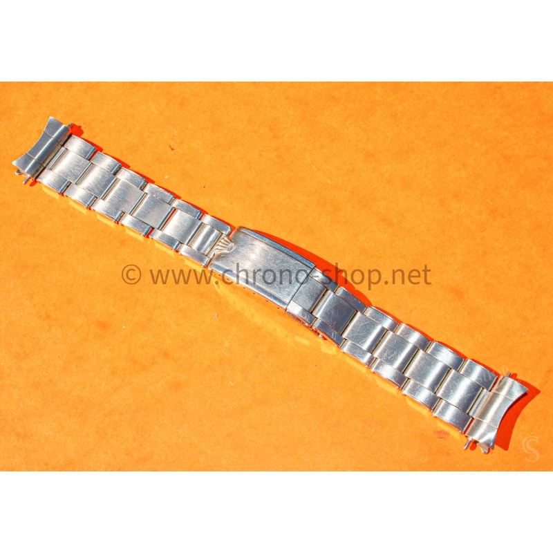ROLEX 1954 RARE VINTAGE BRACELET 7206/65 MAILLONS RIVETS ACIER 20mm SUBMARINER 6200,6205,6204 ROLEX 1954 RARE VINTAGE BRACELET 7206/65 MAILLONS RIVETS ACIER 20mm SUBMARINER 6200,6205,6204