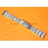 ROLEX 1954 RARE VINTAGE BRACELET 7206/65  MAILLONS RIVETS ACIER 20mm SUBMARINER 6200,6205,6204