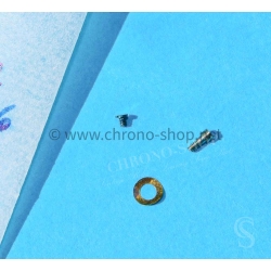 ROLEX Pièces mécaniques horlogères montres vintage lot de vis divers calibres automatiques cal 1030,1055,10566,1066