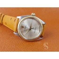 Rolex Aiguilles Dauphines or jaune Montres Vintage 34mm Oyster Date 6534, Zephyr 6582 Calibres automatiques Rolex 1030,1060,1035