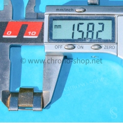 ROLEX TUTONE RIVETS RIVITS 16mm WATCH LINK 7205 BRACELET ROLEX ZEPHYR 1002,6582,1008 OYSTER PERPETUAL 1501,1502,1508