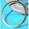Rolex Rare Vintage 50's lunette striée or jaune 14 carats Montres 34mm Zephyr 6582 Cal 1030
