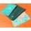 1996, 1997 Vintage Rolex Green Leather Business Card Wallet holded card and calendar + translation booklet