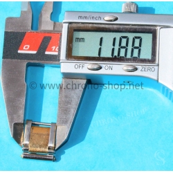 ROLEX RARE 60's SIZING TUTONE RIVETS RIVITS 12mm LINK 7205 BRACELET ROLEX ZEPHYR 1002,6582,1008 OYSTER PERPETUAL 1508