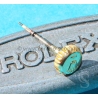 Rolex GMT 16718,16713 Datejust 16013,16018 Zephyr 6582 watches 6mm Yellow Gold screw Down Crown Part with stem