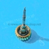 Rolex GMT 16718,16713 Datejust 16013,16018 Zephyr 6582 watches 6mm Yellow Gold screw Down Crown Part with stem