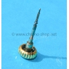 Rolex GMT 16718,16713 Datejust 16013,16018 Zephyr 6582 watches 6mm Yellow Gold screw Down Crown Part with stem