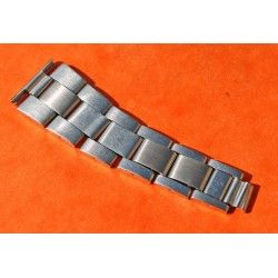 Vintage Rolex Tudor Oyster Folded Link Parts Stainless 7835 Daytona Bracelet Band 19mm, 6 folded links for restore or collect