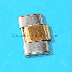 ROLEX TUTONE RIVETS RIVITS 18mm WATCH LINK 7205 BRACELET ROLEX ZEPHYR 1002,6582,1008 OYSTER PERPETUAL 1501,1502,1508