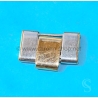ROLEX TUTONE RIVETS RIVITS 18mm WATCH LINK 7205 BRACELET ROLEX ZEPHYR 1002,6582,1008 OYSTER PERPETUAL 1501,1502,1508