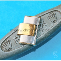 ROLEX TUTONE RIVETS RIVITS 18mm WATCH LINK 7205 BRACELET ROLEX ZEPHYR 1002,6582,1008 OYSTER PERPETUAL 1501,1502,1508
