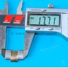 ROLEX TUTONE RIVETS RIVITS 18mm WATCH LINK 7205 BRACELET ROLEX ZEPHYR 1002,6582,1008 OYSTER PERPETUAL 1501,1502,1508