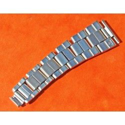 Vintage Rolex Tudor Oyster Folded Link Parts Stainless 7835 Daytona Bracelet Band 19mm, 6 folded links for restore or collect