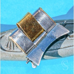 ROLEX 57 endlink RARE 60's TUTONE RIVETS RIVITS BAND PARTS ROLEX ZEPHYR 1002,1008 OYSTER PERPETUAL 6582,1501,1502,1508