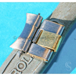 ROLEX 57 endlink RARE 60's TUTONE RIVETS RIVITS BAND PARTS ROLEX ZEPHYR 1002,1008 OYSTER PERPETUAL 6582,1501,1502,1508