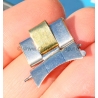 ROLEX 57 endlink RARE 60's TUTONE RIVETS RIVITS BAND PARTS ROLEX ZEPHYR 1002,1008 OYSTER PERPETUAL 6582,1501,1502,1508