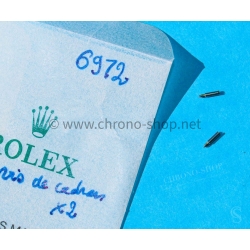 Rolex 6972 Vintage 50's Fourniture pièce horlogère 2 x vis de cadran Calibre auto Rolex 1030,1066,1055,1035 ref 1030-6972