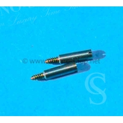 Rolex 6972 Cal 1030,1066,1055 dial screws pair part 1030-6972 Horological 50's Furniture Watch spare for sale