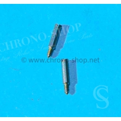 Rolex 6972 Cal 1030,1066,1055 dial screws pair part 1030-6972 Horological 50's Furniture Watch spare for sale
