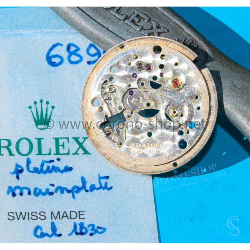 Rolex 6890 rare fourniture horlogère ref 6890 Platine Cal 1030,1030-6890 montres vintages Submariner 6538,6536,5508